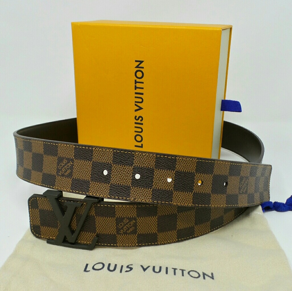 Like New Authentic Brown Denier Belt LV Size 100